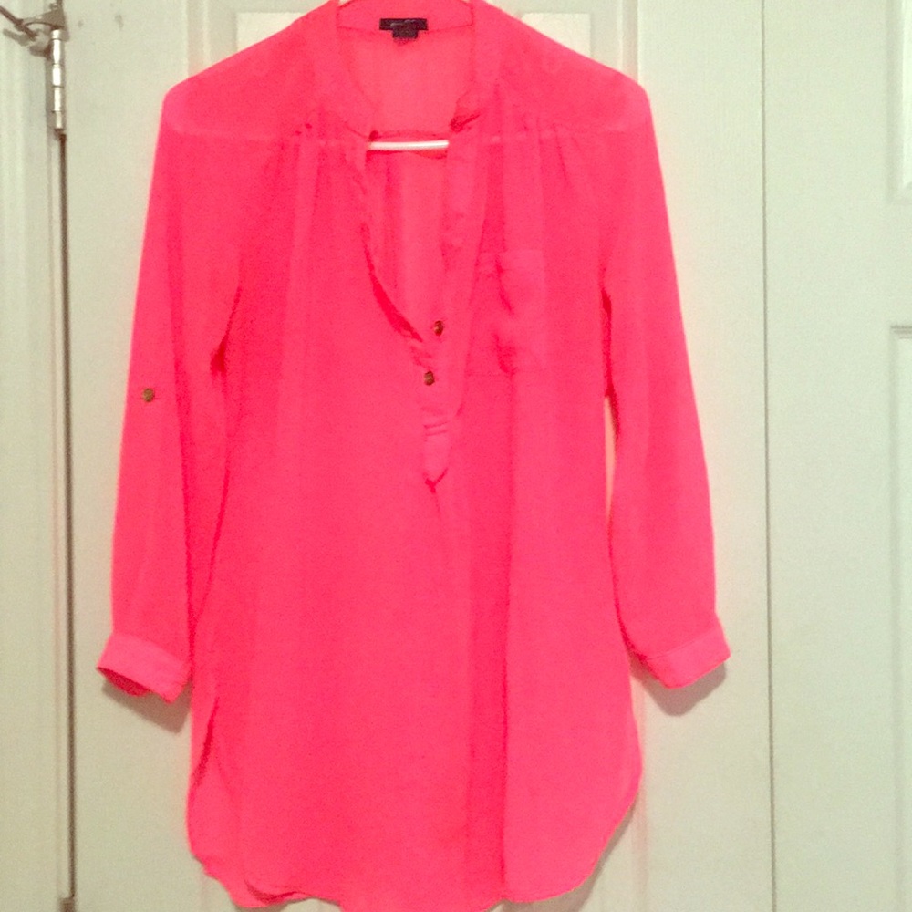 Pink blouse